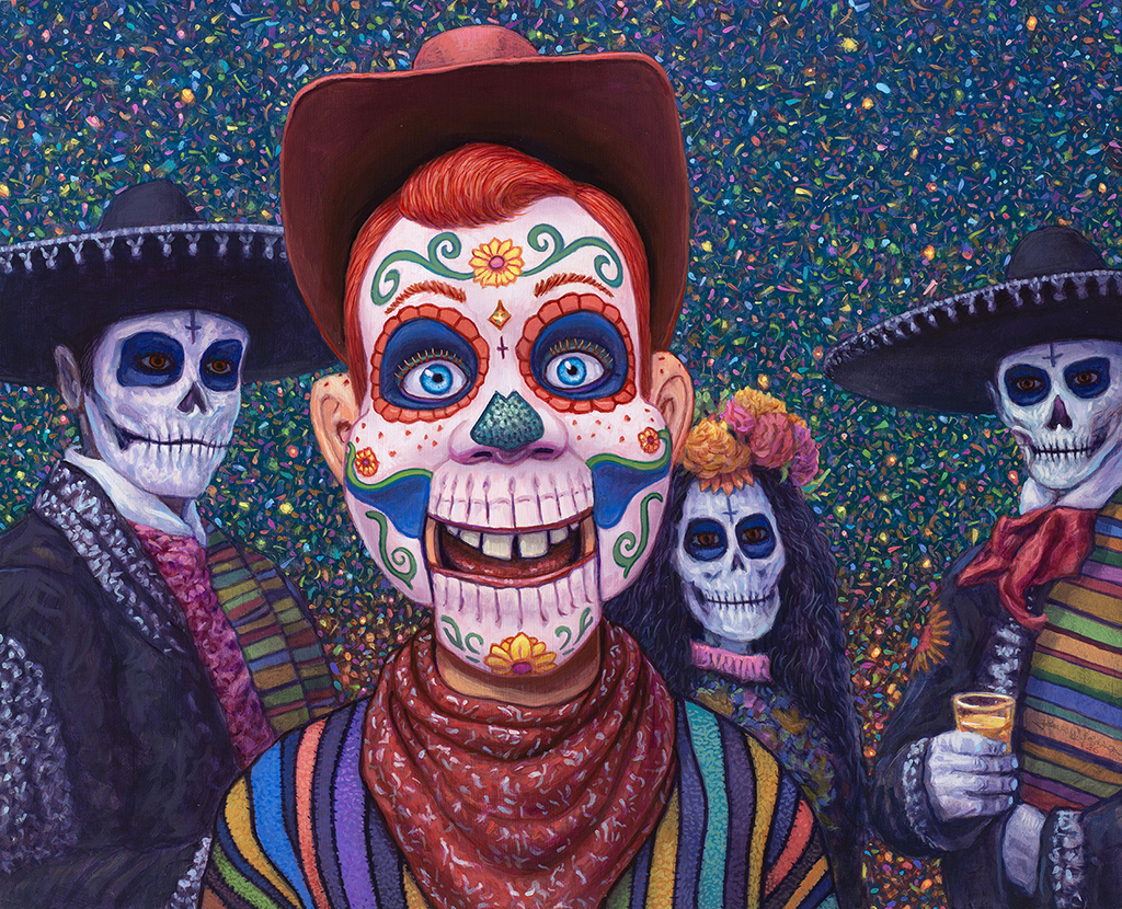Sugar Skull Howdy